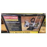 Craftsman 8in Bench Grinder appears New  in