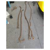 Lot of Log chains (4).  5