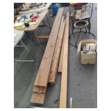 Pile of  Lumber 2x4, 2x6,. (8