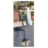 2 arm adjustable clothing rack