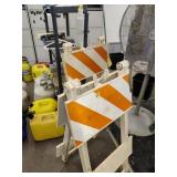 2 Reflective Folding Saw Horses