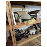 2 Shelves Contents loaded with Pans, kitchen
