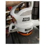 Stihl BGE60 Electric Blower.   Works Properly