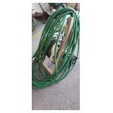 Hose reel and hose and extra hose