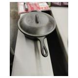 New Cast Iron Lodge Deep Pan With Lid. #8.  10