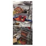 Wire rack shelving Shelf only contents not