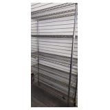 Wire Rack Shelving with Heavy duty casters