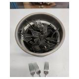 Container of Forks  from Restraunt