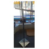 2 arm adjustable clothing rack