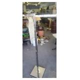 2 arm adjustable clothing rack