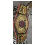 Champion belt Oklahoma st Golden glove Master