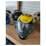 3 Motorcycle Helmets