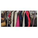 Clothing lot, Clothes only rack not included