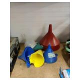 Misc. plastic Funnels