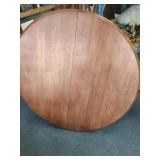 Wood Table & 6 Chairs with extra Leaf