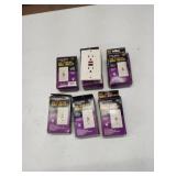 6 New GFI 15 Amp Wall Outlets