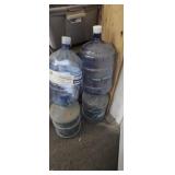 4 water jugs, for drink dispenser