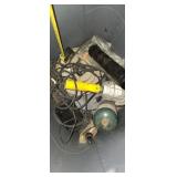 Trouble light , grease gun and other misc