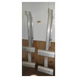 2- Aluminum Ladder Platform Jack Stands 2