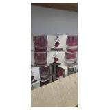 Box of 3 pac Vigne  luminarc  6  3/4 oz cups