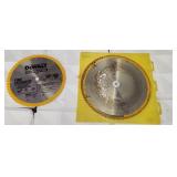 Dewalt Construction Fine Crosscut blade and blade