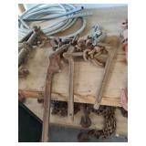 4 Load Chain Binders 1 Large,2 Medium,1 Small