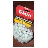 Daisy Glass Slingshot Ammo, 75 count 1/2"