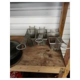 3 Deep Fryer Baskets for Fry