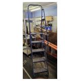 5 Step Shop Ladder Stool Steps Commercial