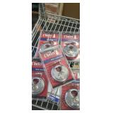 Chalet disk padlock lot of 5