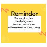 Payment Time & Location Info