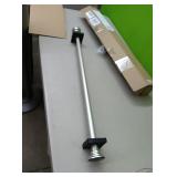 Spring tension rod..... nickel.....7/8" 30"-52"