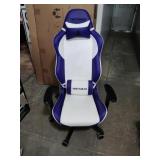 New Purple and White Gaming Chair