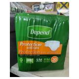 Depends S/M  Pkg Of 20