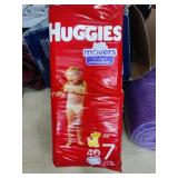 Huggies size 7 Little Movers 40 pk