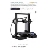 Used- Official Creality Ender 3 3D Printer Fully