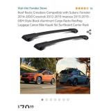 Roof Racks Crossbars Compatible with Subaru
