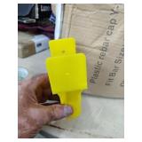 Plastic Rebar Cap Y-Type Osha Fits #4-#9 Bar