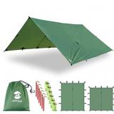 SaphiRose Camping Tarp, Rain Fly Hammock,