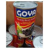 6 Cans Black Bean Soup In Date until 02/01/ 27