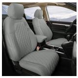 GIANT PANDA Full Set Faux Leather Car Seat