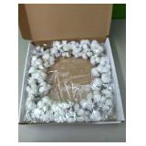 New cotton wreath....approx 14"