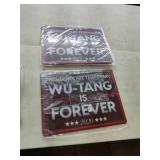 2 Wu-Tang Yard Signs 17.5" x 23.5". Has Meta yard
