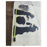 2 Sets of Halloween Shilouttes w Yatd Stakes