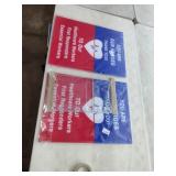 2 Thank you Healthcare Workers Yard Signs Metal