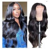 WENYU Lace Front Wigs Human Hair Body Wave 4x4
