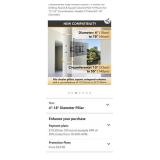 Condomounts Wrap Around Column TV Mount, No