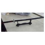 Replica Sword on Stand, Replica Sword Wooden