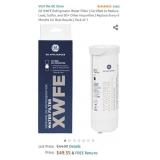 GE XWFE Refrigerator Water Filter | Certified to