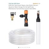 HVDI Fish Tank Gravel Cleaner, Auto Siphon Vacuum